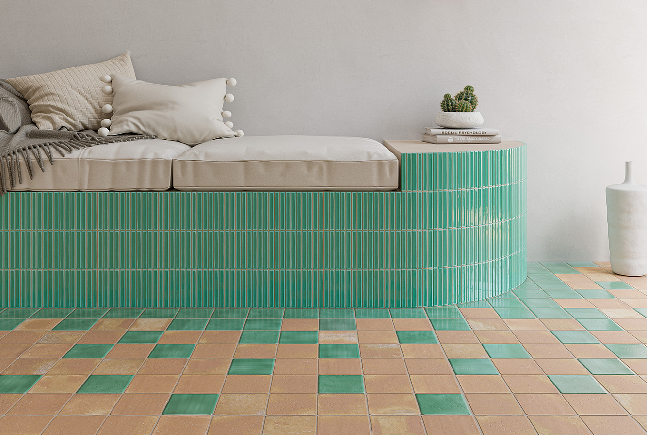 SWEET BARS  TURQUES GLOSS 11.6X11.6